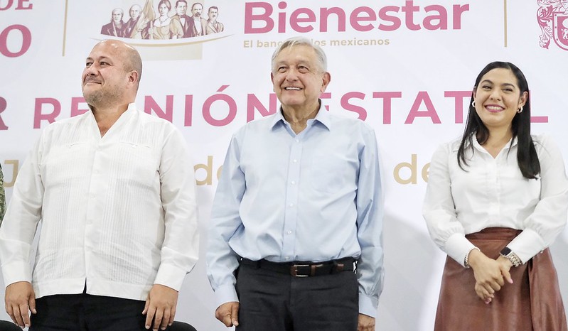 Supervisaron Enrique Alfaro y el Presidente AMLO avance de obras en El Zapotillo. (Cortesía)
