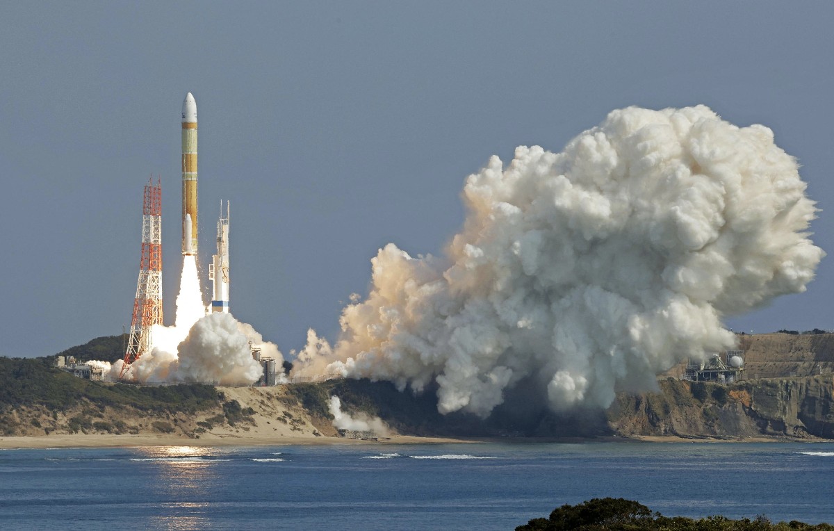 Cohete espacial japonés modelo H3 (reuters)