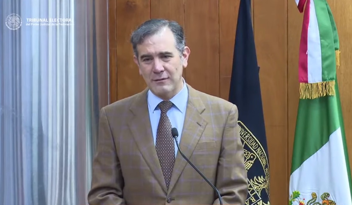 Lorenzo Córdova en la inauguración del foro “Reflexiones en torno a la justicia electoral y la reforma electoral” | Captura
