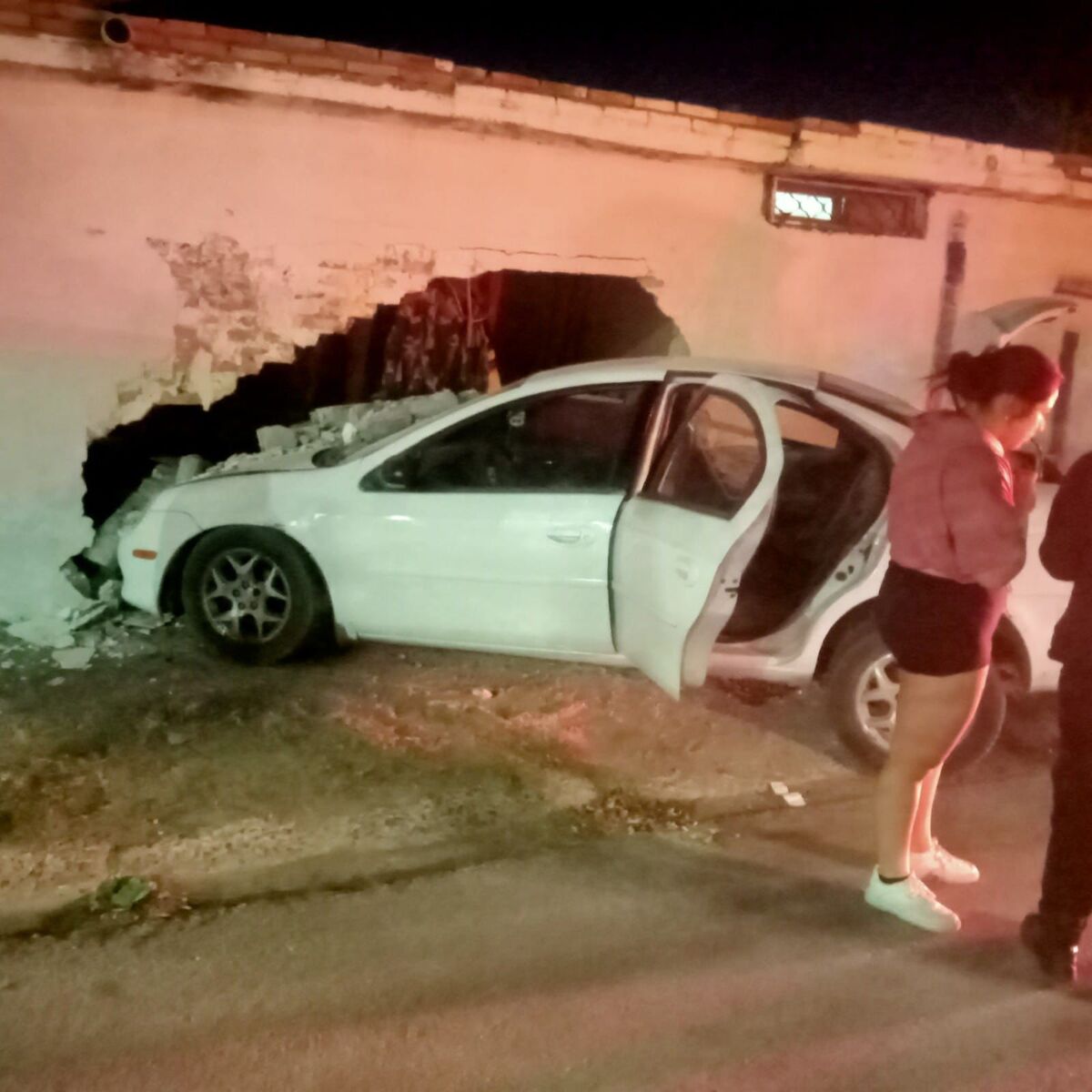 Los dos tripulantes de la motocicleta resultaron lesionados. | Especial