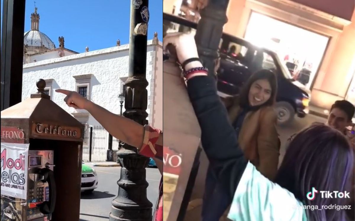 Ambas estructuras se encuentran a espaldas de la Catedral, en el cruce de la calle Negrete y Benito Juárez. (TikTok)