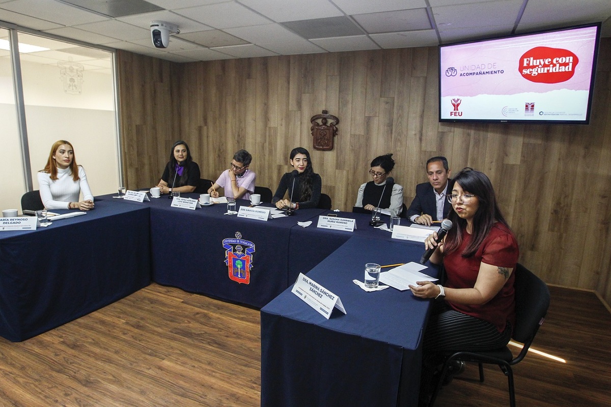 Anuncia FEU Unidad de Acompañamiento y proyecto “Fluye con seguridad”. (Cortesía)
