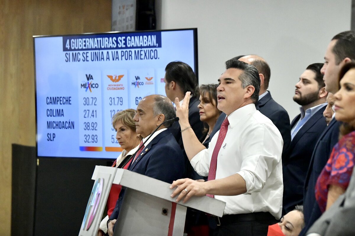 El dirigente nacional del PRI, Alejandro Moreno Cárdenas. (Tomada de @alitomorenoc)
