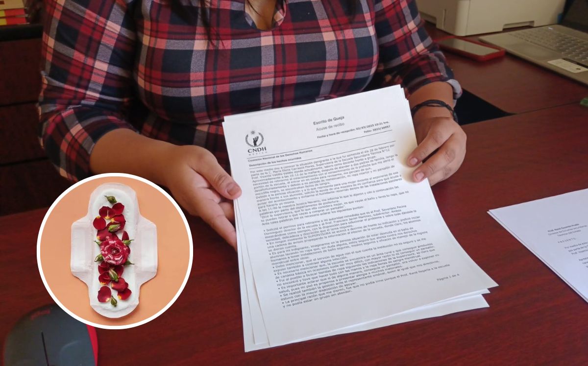 La docente expresó que por más de una hora se le solicitó que tenía que regresar al plantel y lavar su ropa.