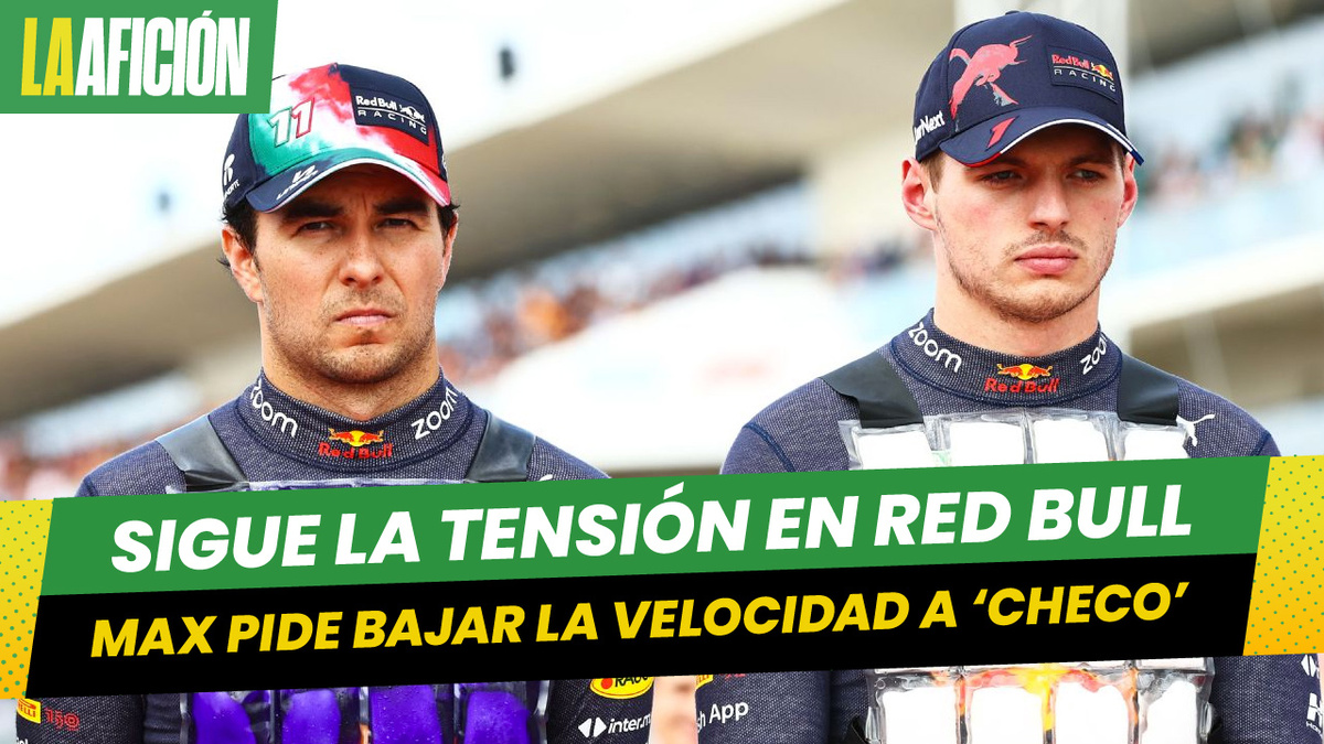 Max Verstappen habría pedido que 'Checo' Pérez redujera su velocidad