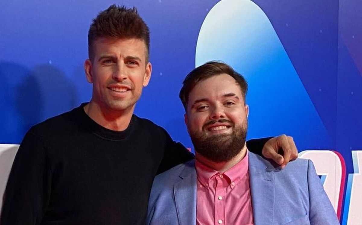 Piqué e Ibai Llanos (Instagram).