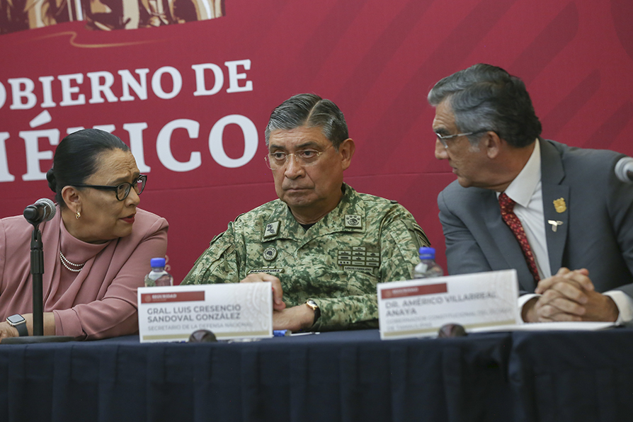 Rueda de prensa sobre el hallazgo de los estadunidenses que fueron secuestrados en Matamoros.│Octavio Hoyos