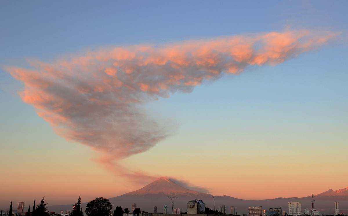 Aspectos del Volcán Popocatépetl | Archivo Agencia Enfoque