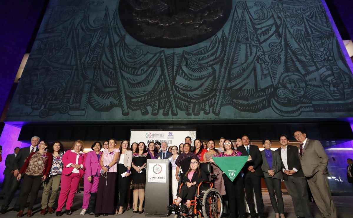 Cámara de diputados en el Día Internacional de la Mujer (Especial)
