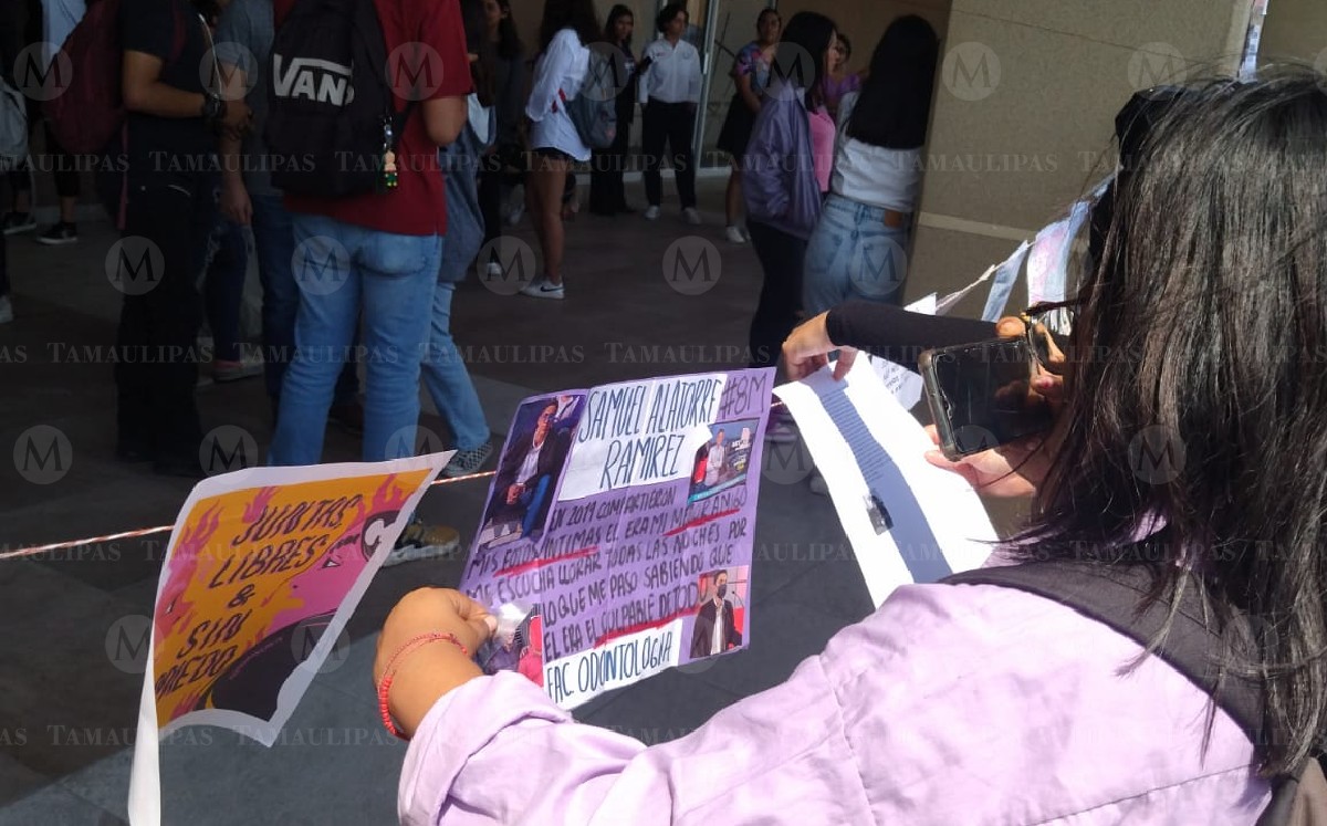 Denuncias en escuelas de Tamaulipas. (Yazmín Sánchez)