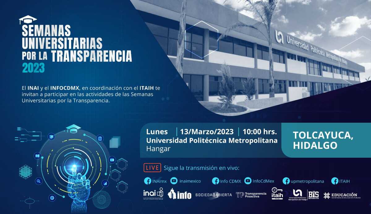 La invitación está abierta para toda la comunidad universitaria del estado de Hidalgo (Cortesía)