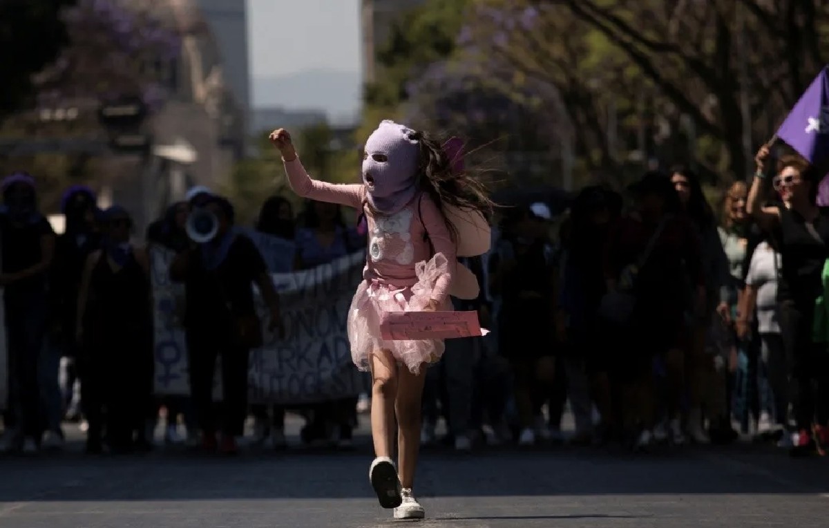 Manifestación del 8M en Ciudad de México (reuters)