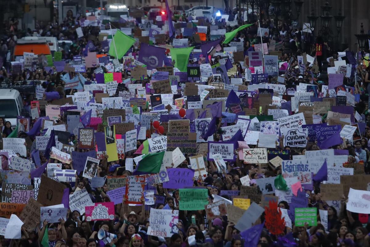 Marcha del 8M en Monterrey | Jorge López