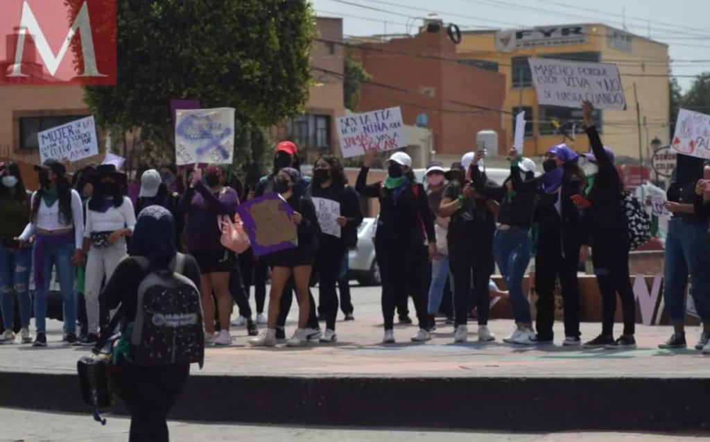 Marchas en Atitalaquia. (Francisco Villeda)