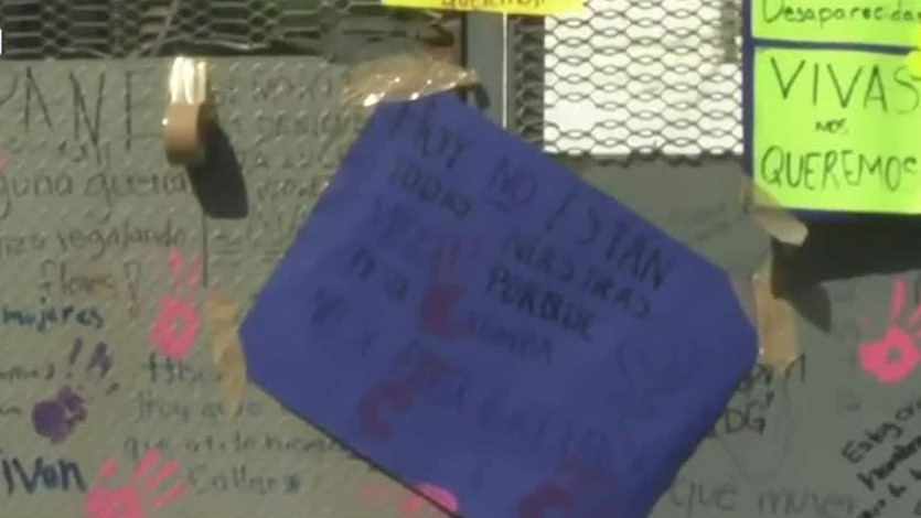 Mujeres exigen un alto a la violencia de género y feminicidios en Ecatepec, Edomex