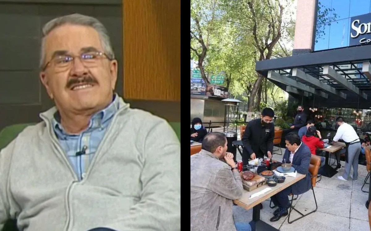 Pedro Sola se quejó de los restaurantes en Polanco | ESPECIAL
