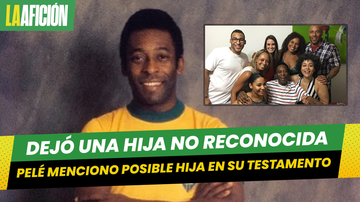 Pelé mencionó a otra posible hija en su testamento