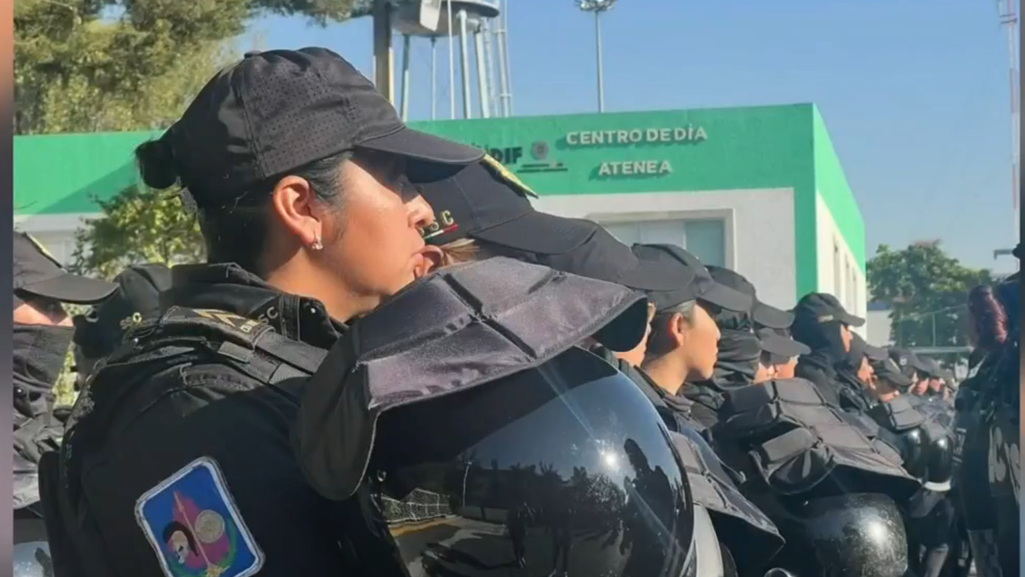 600 policías Ateneas participarán en la marcha del 8M en CdMx
