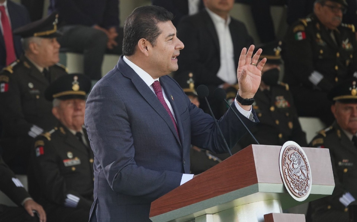 Alejandro Armenta, presidente de la Mesa Directiva en el Senado de la República. | Cuartoscuro