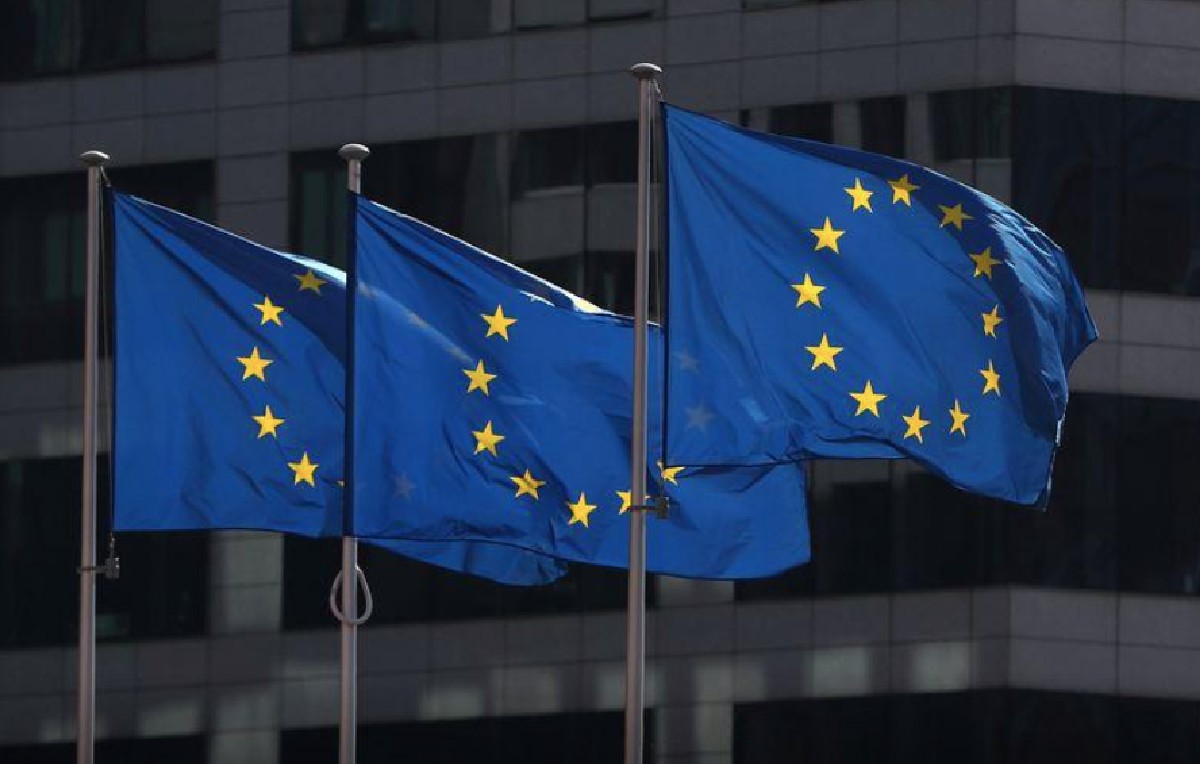 Banderas de la Unión Europea (Reuters)