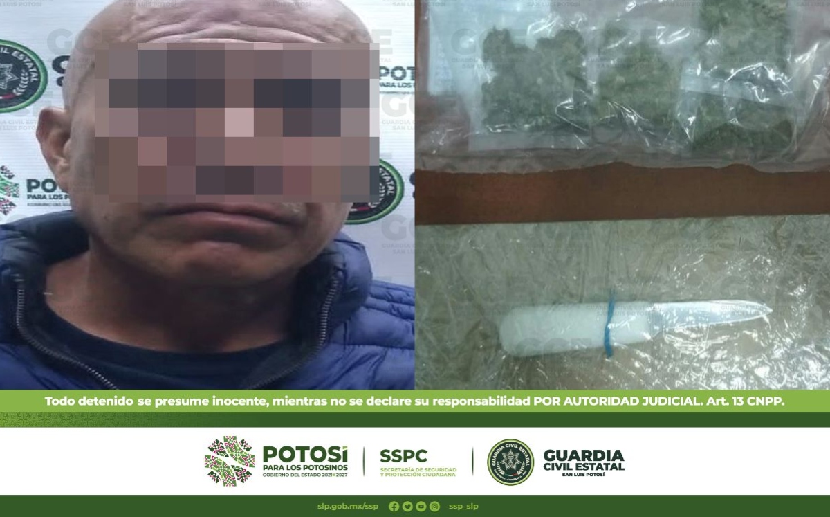 Detienen a hombre por daños al Palacio Nacional durante la marcha del 8M en SLP. (Especial)