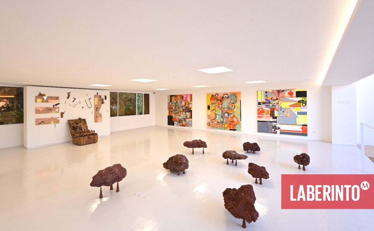 La obra de Roberto Turnbull y Manuel Rocha coexiste en la galería Le Laboratoire. (Galería Le Laboratoire)
