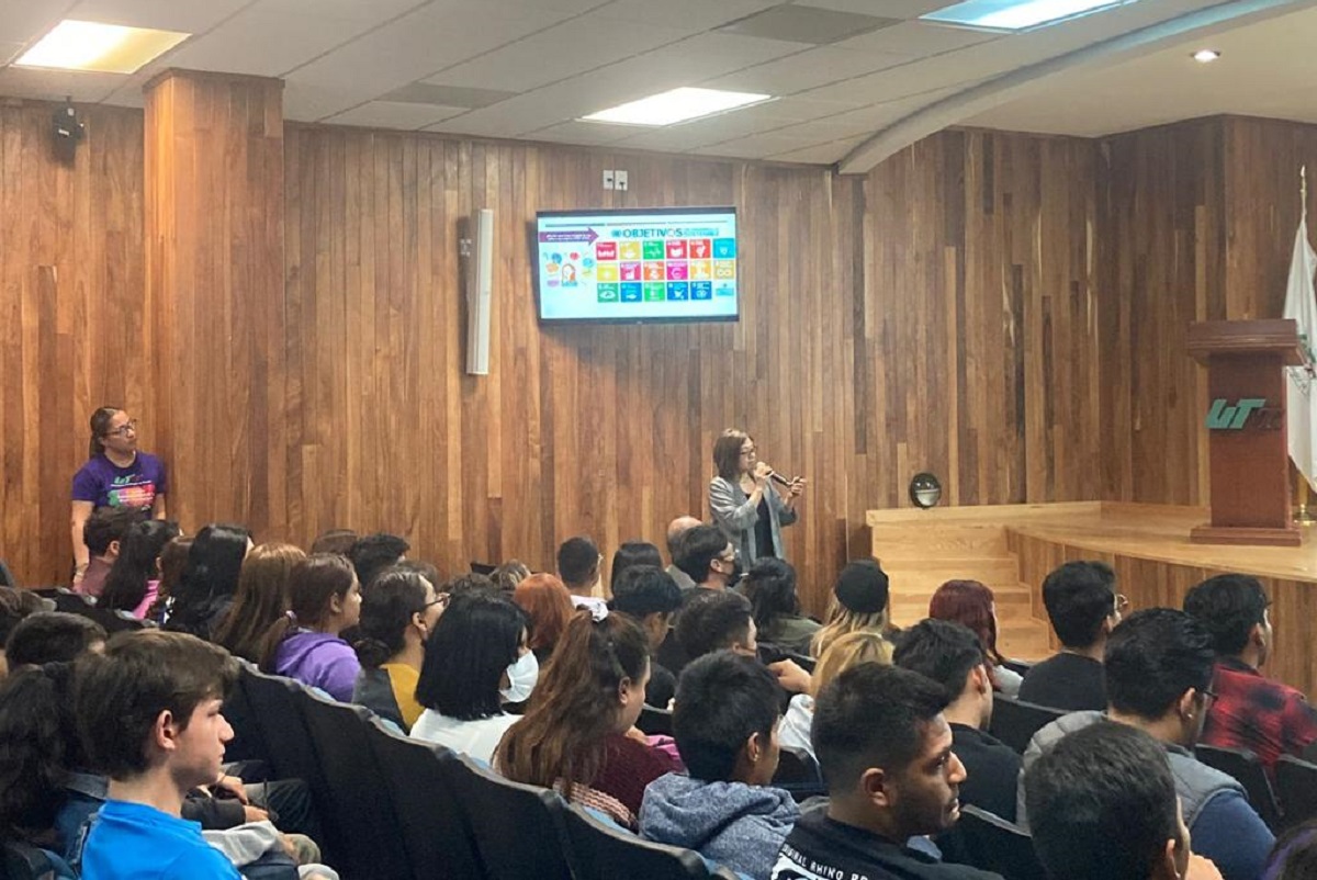 Ponencia Retos de la niña y la mujer en la ciencia 2023. (cortesía)