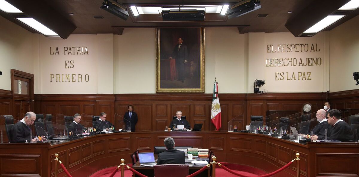 Sesión de la Corte el 9 de marzo.