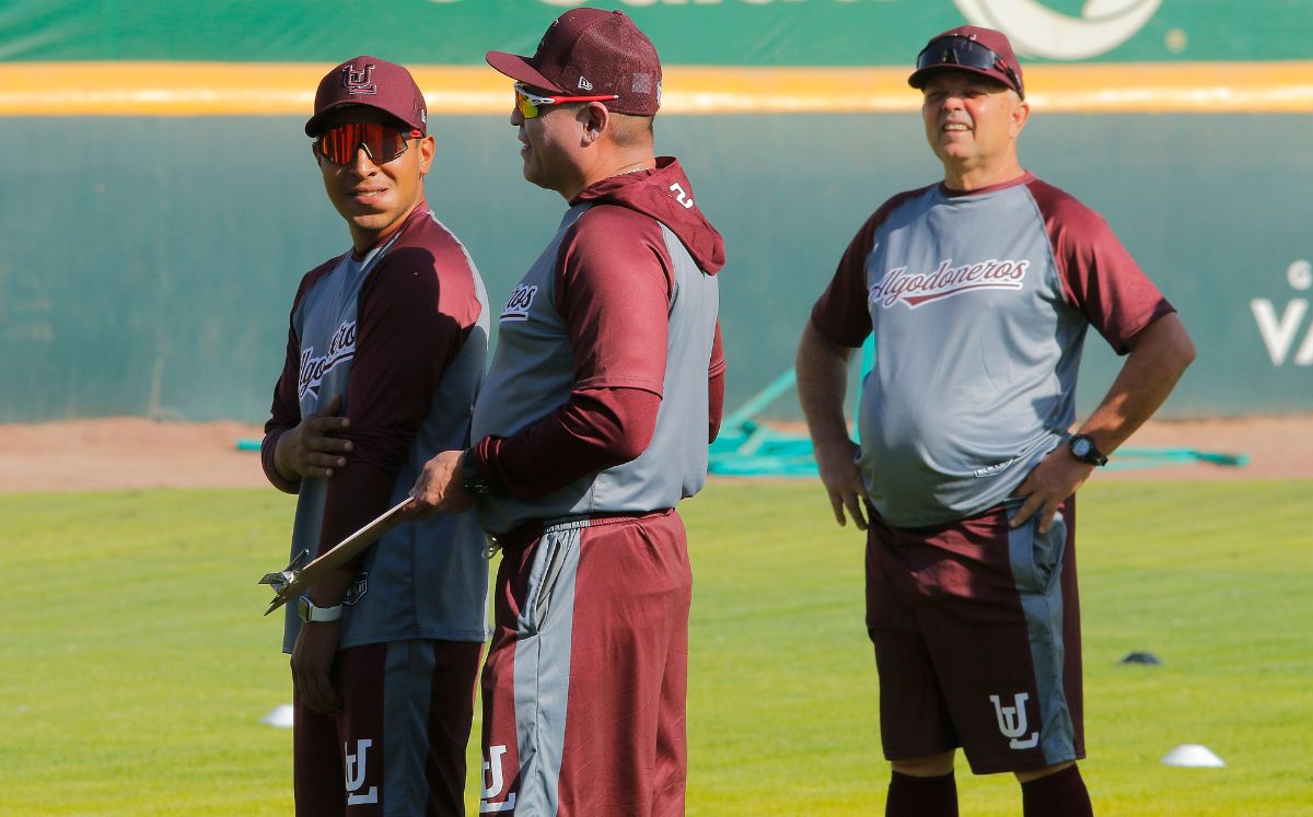 Algodoneros del Unión Laguna cumplieron con su tercer día de pretemporada. (@AlgodonerosUL)