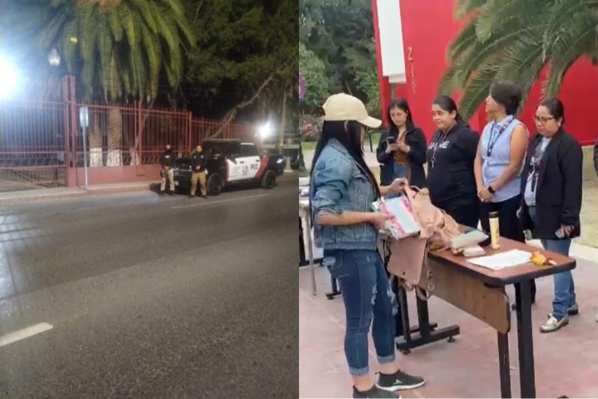 Un alumnos causó alerta entre padres de familia y estudiantes al amenazar con llevar acabo un supuesto tiroteo. | Especial