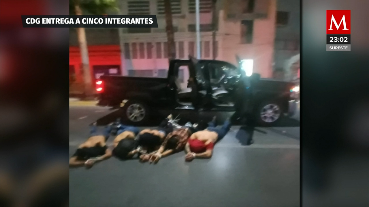 El cártel Del Golfo solicita una disculpa dejando 5 sujetos tirados en Tamaulipas
