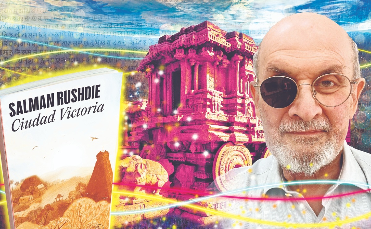 ‘Ciudad Victoria’ es el primer libro publicado por Rushdie después del atentado que sufrió en agosto de 2022. (Imagen: Luis M. Morales)
