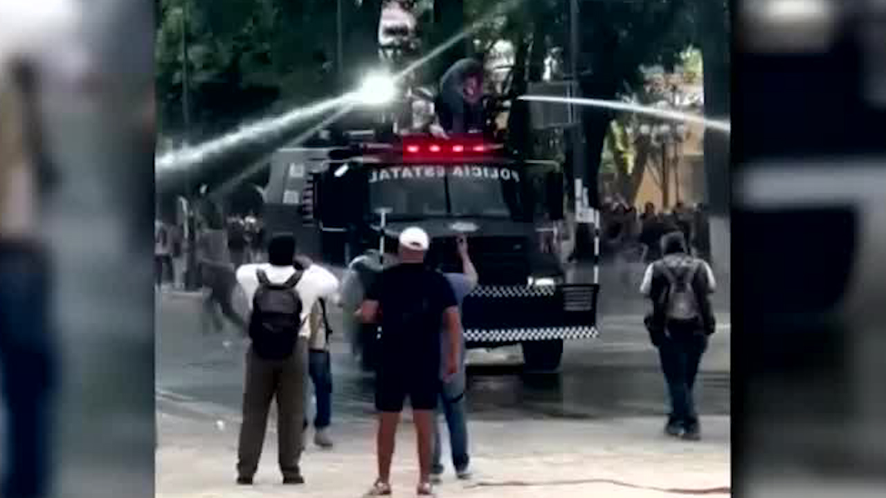 Gobierno de Tlaxcala niega represión en manifestación 8M