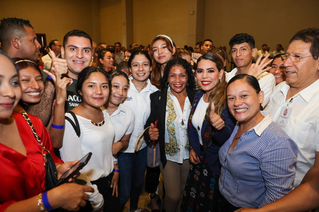 Tercera Jornada Nacional Notarial con Perspectiva de Género “Laura Martínez Chanona”, con la gobernadora Evelyn Salgado