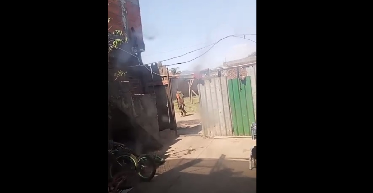 Reportan la presencia de hombres armados. (Cesar cabrera)