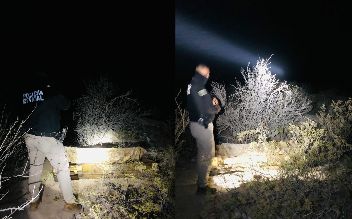Sacan restos y dejan ataúd tirado a un lado del panteón de San Pedro. | Especial