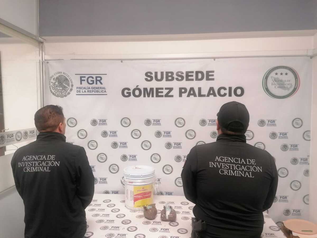 El asegramiento ocurrió en el tramo carretero Gómez Palacio-Jiménez. (Notivox Digital)