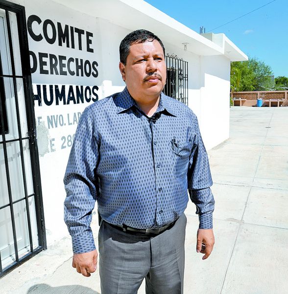 Uno de los blancos fue el activista Raymundo Ramos. JESÚS QUINTANAR