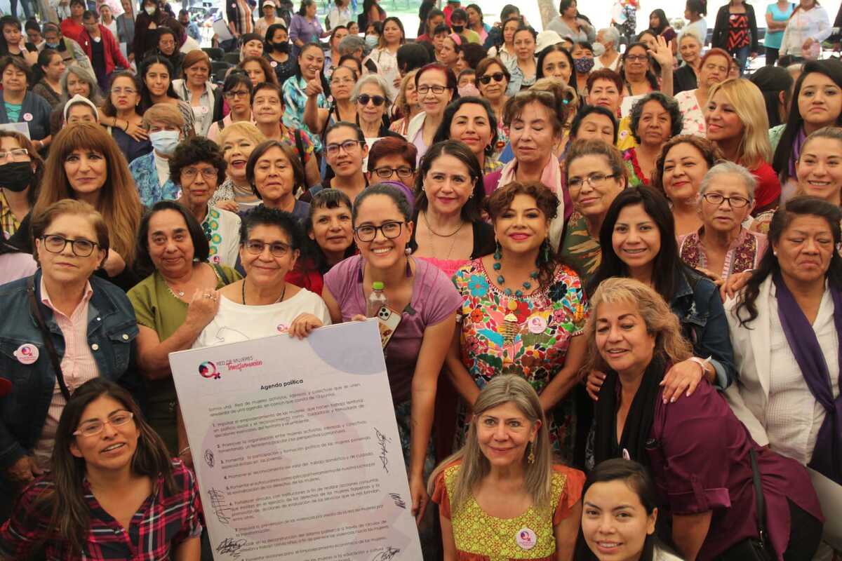 Clara Brugada, alcaldesa de Iztapalapa.