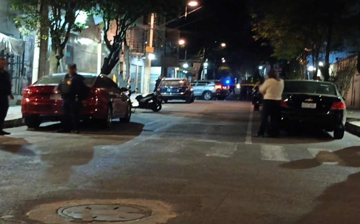 En la escena del crimen se encontraron tres casquillos percutidos. / Enrique Luna