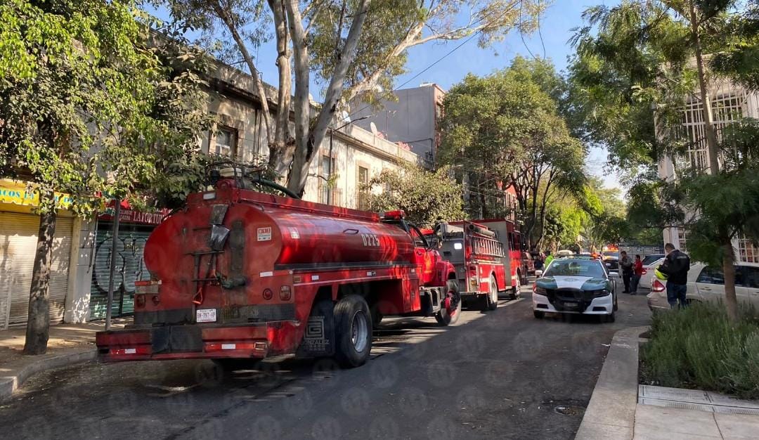 El incendio se reportó en colonia Juárez | Jorge Becerril