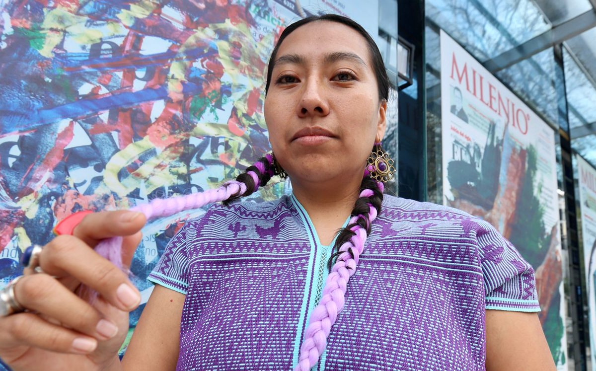 La rapera y activista de Oaxaca | Foto: Ariel Ojeda