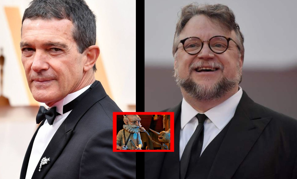 Antonio Banderas cree que ganará Pinocho de Guillermo del Toro, quien compite con Gato con Botas | ESPECIAL