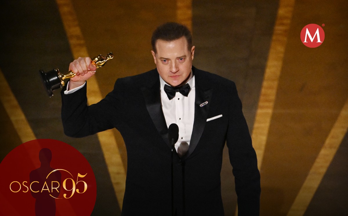 Brendan Fraser Gana el Oscar a Mejor Actor | AFP