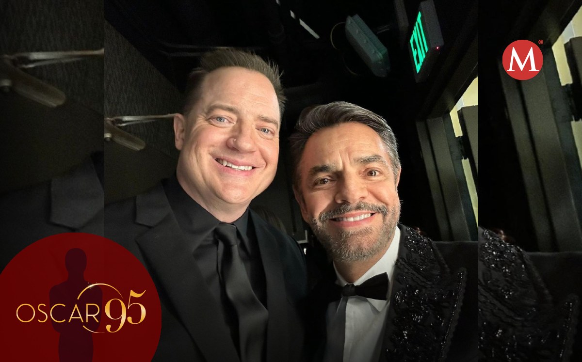 Eugenio Derbez felicita a Brendan Fraser por su Oscar | Instagram