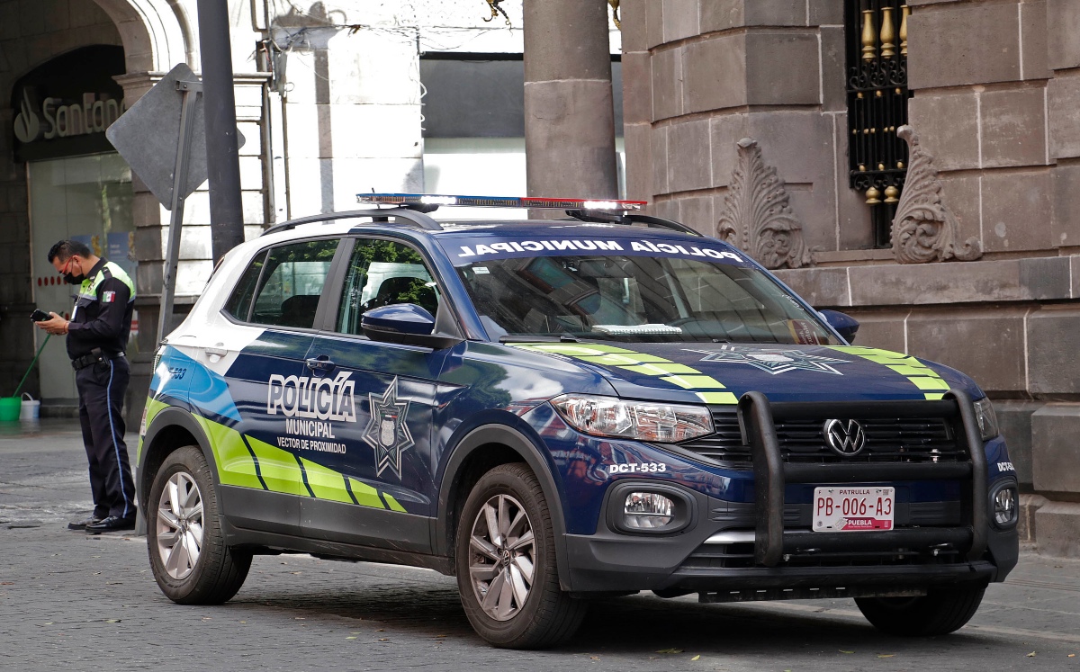 Aspecto de patrullas en Puebla | Agencia Enfoque