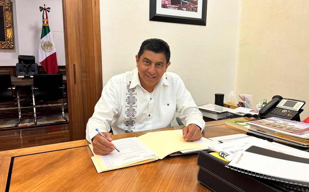 Salomón Jara, gobernador de Oaxaca. | Twitter