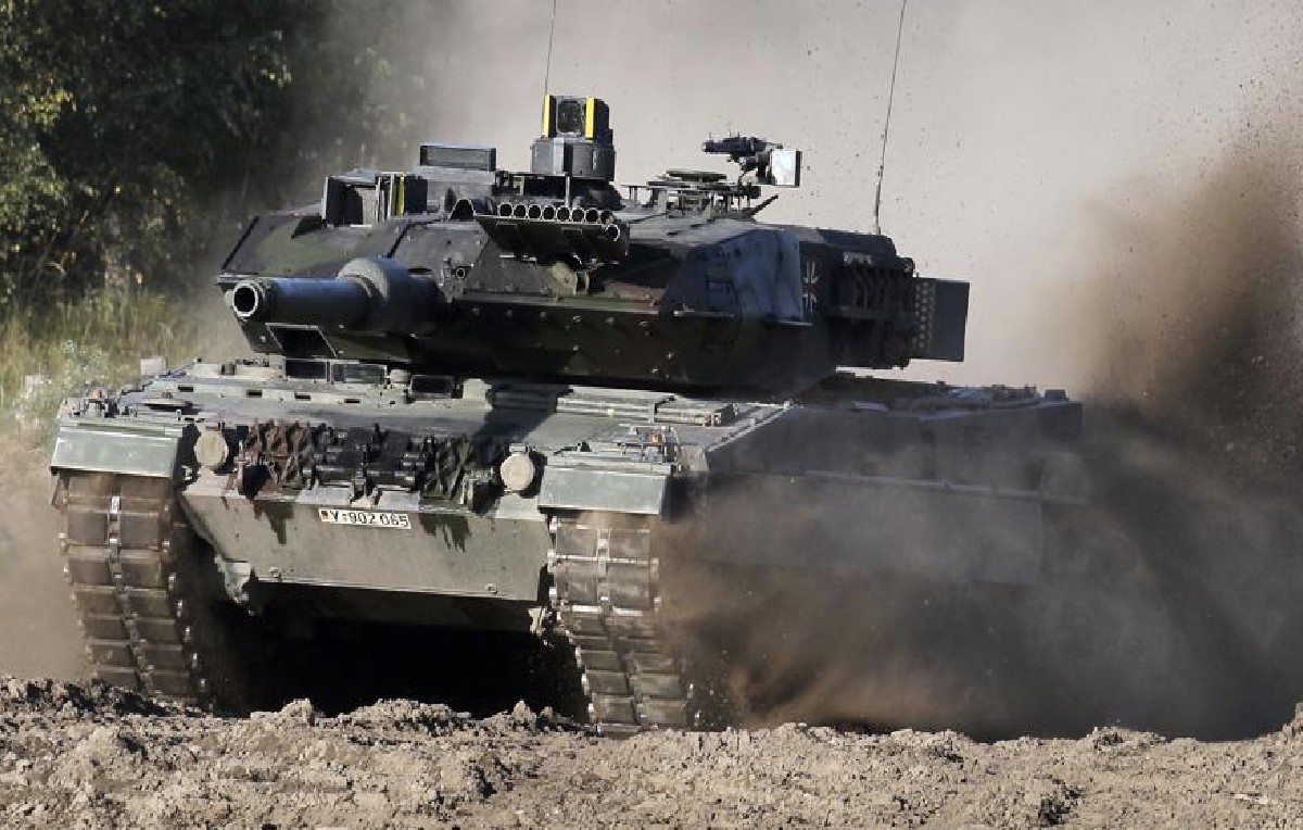 Tanque de guerra tipo Leopard (AP)