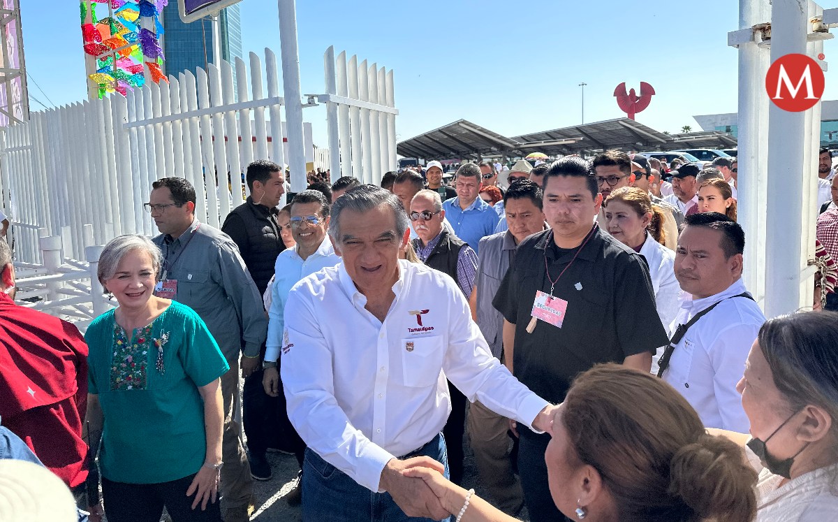 Américo Villarreal, gobernador de Tamaulipas. (Antonio Hernández)