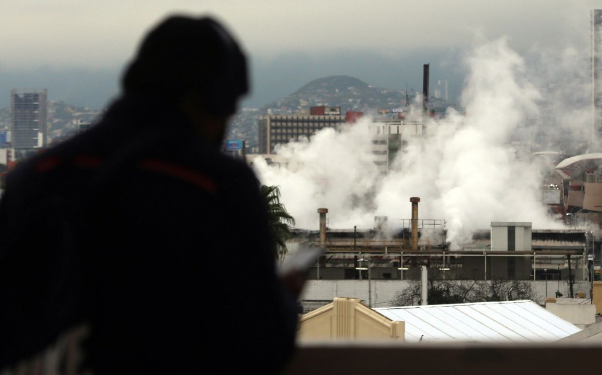 Contaminación en Monterrey.